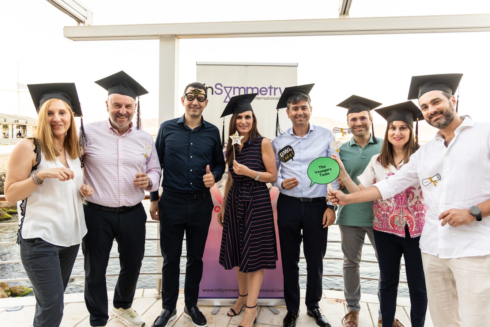 Cohort celebrating at inSummer